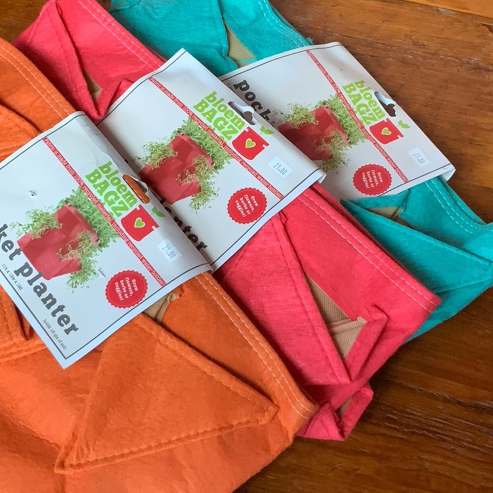 🪴 bloem BAGZ pocket planter